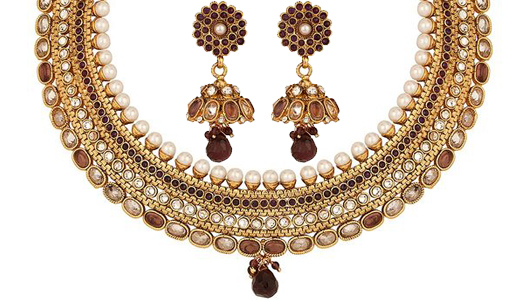 Aadhya brings you a wide range of traditional imitation jewellery to suit every occasion...