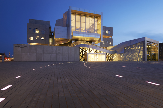 House of Music in Aalborg, Denmark by Viennese architectural studio, Coop Himmelb(l)au.