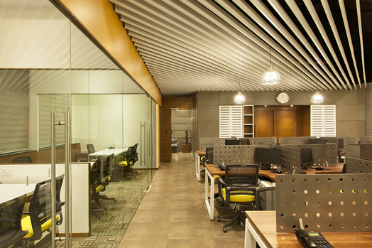 MRL Group office in Mumbai by O & A Architects 