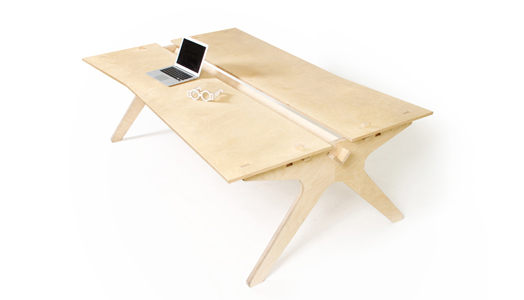 "Lean Desk" by designer Joni Steiner and Nick Ierodiaconou.