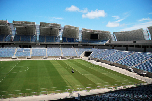 Arena Das Dunas  in Natal, Brazil designed by Populous