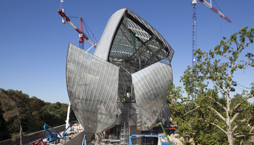 Foundation Louis Vuitton designed by Ar. Frank Gehry