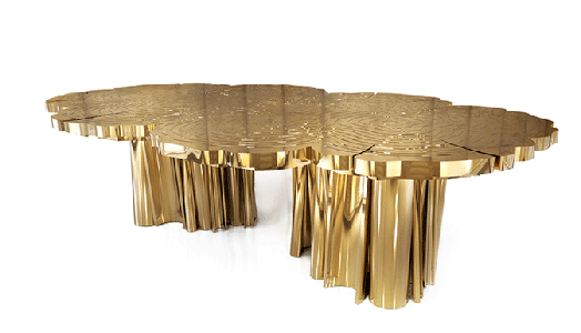 Boca do Lobo’s limited edition dining table “Fortuna”.