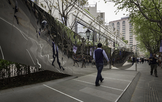 Xintiandi gateway installation by architect firm UNStudio