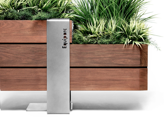 India Art n Design features ALTO street furniture for Equiparc