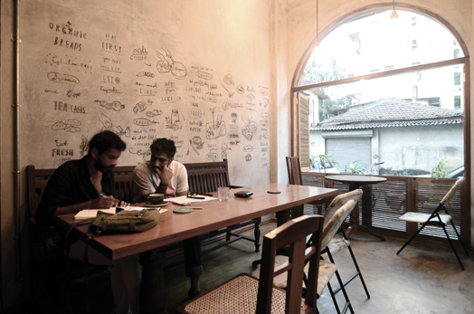 Birdsong Cafe at Bandra, Mumbai by Studio Eight Twentythree