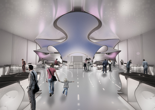 new Mathematics Gallery at the Science Museum, London by ZHA