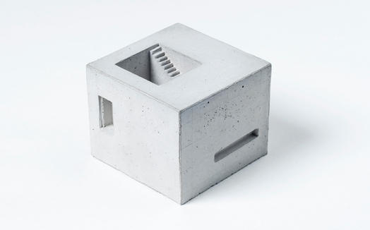 SPACES- concrete miniature architectural series
