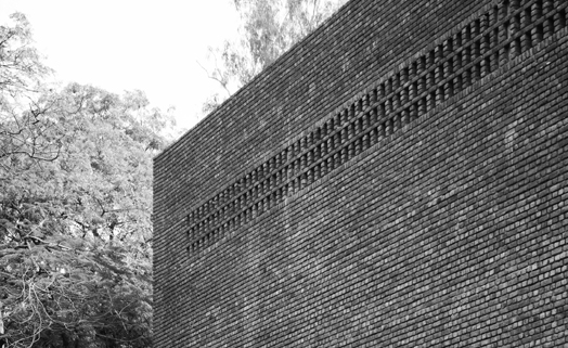 brick jali facade