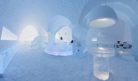 India Art n Design features Ice Hotel, Sweden 2014