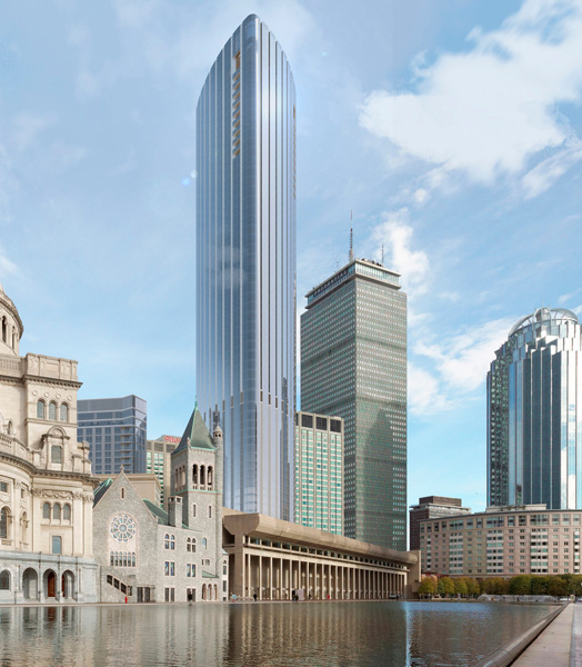 India Art n Design features Boston’s tallest residential building, designed by Pei Cobb Freed & Partners