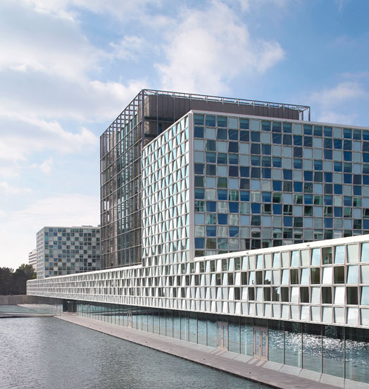 International Criminal Court in the Hague, Netherlands.