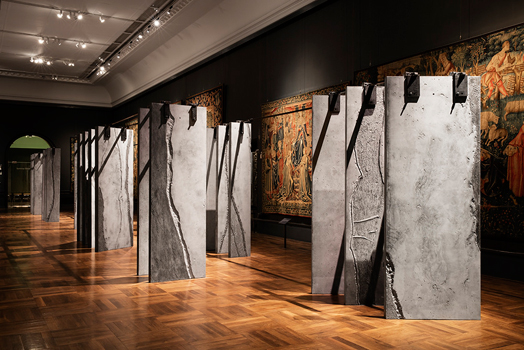 ogham wall at LDF2015