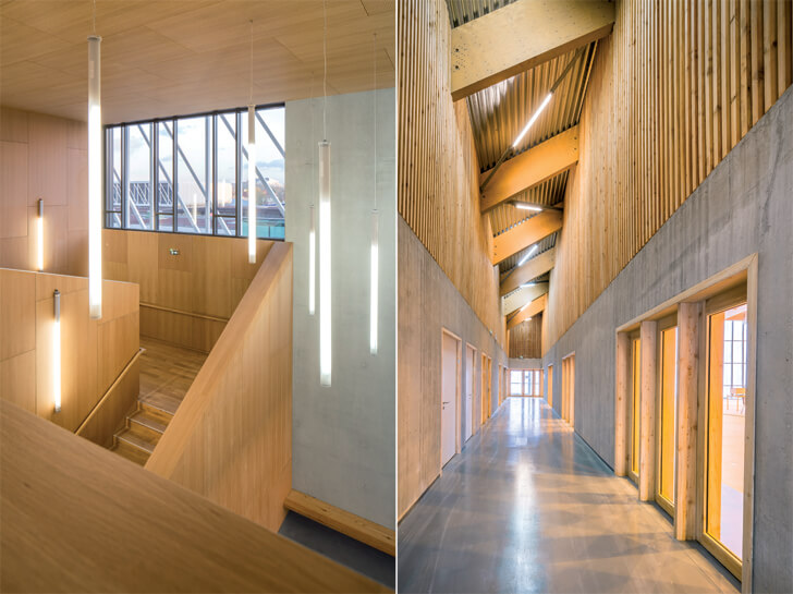 transitional spaces at Trivaux-Garenne campus