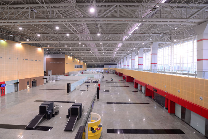 "facilities Vadodara airport creative group indiaartndesign"