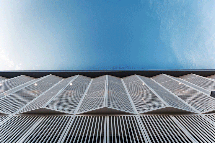 "facade IMT Manesar renesa architects indiaartndesign"