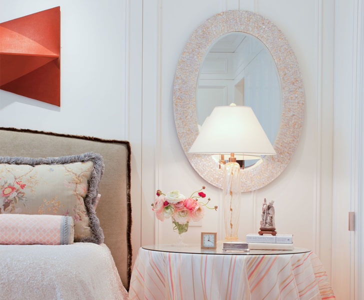 "master bedroom detail Solis Betancourt and Sherrill indiaartndesign"
