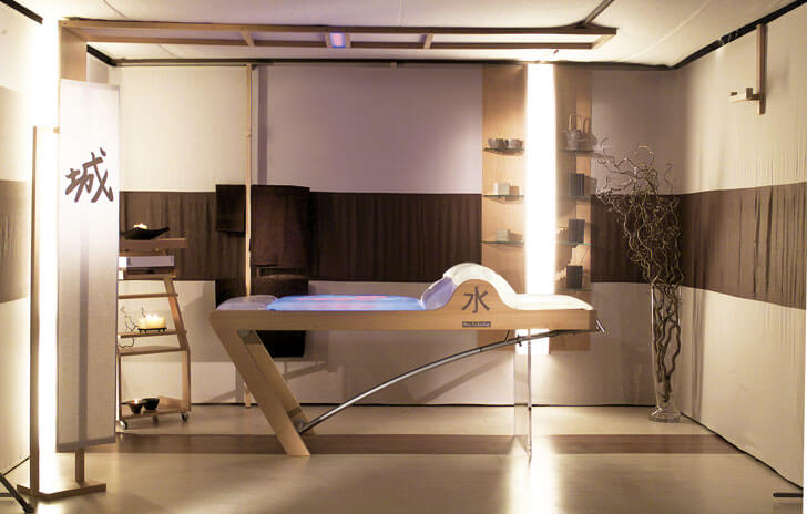 "bespoke furniture spa design alberto apostoli indiaartndesign"