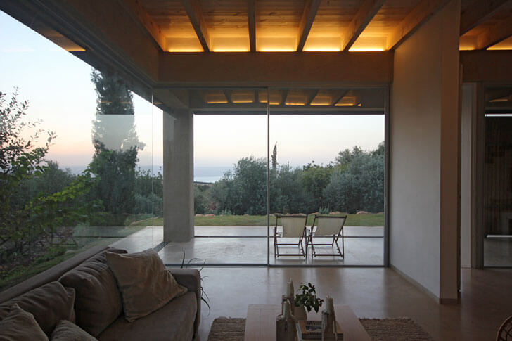 "chairoscuro home in galilee Golany Architects indiaartndesign"