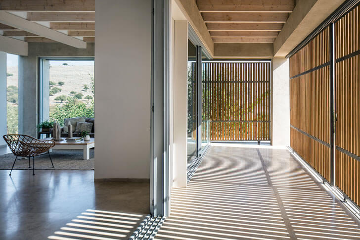 "spacious home in galilee Golany Architects indiaartndesign"