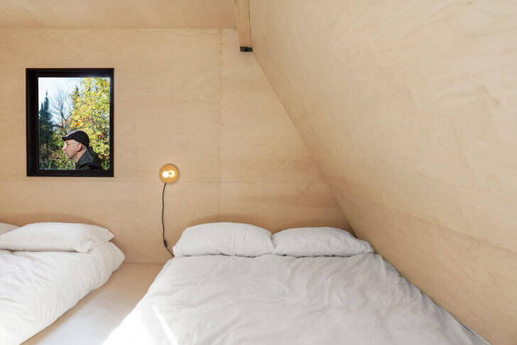 "A frame home bedroom jean verville indiaartndesign"