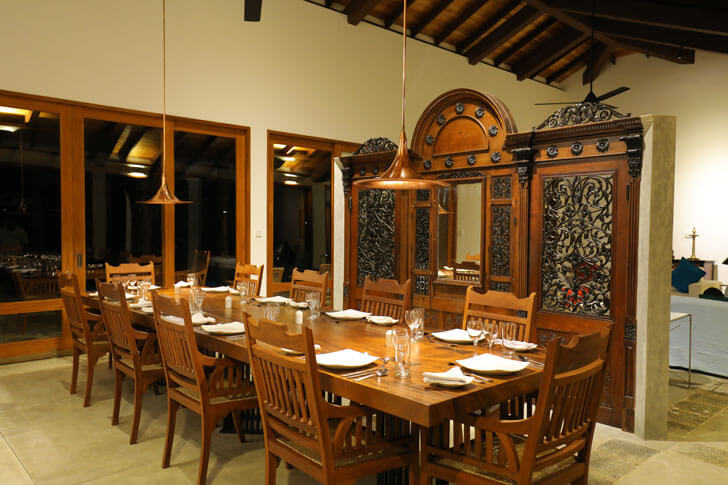 "dining room anjalendran indiaartndesign"