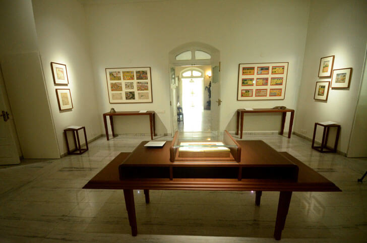"exhibits kasturbhai lalbhai museum indiaartndesign"