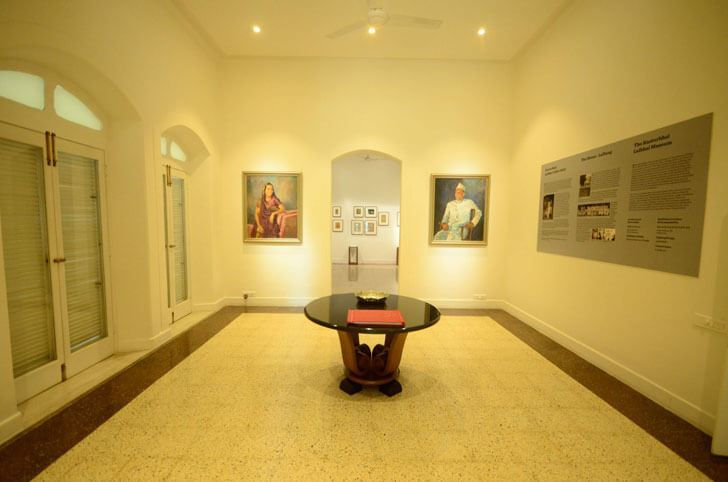 "hallway kasturbhai lalbhai museum indiaartndesign"