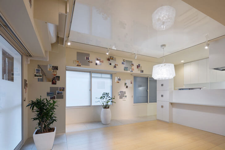 "gleaming ceiling Yusaku Matsuoka architects indiaartndesign"