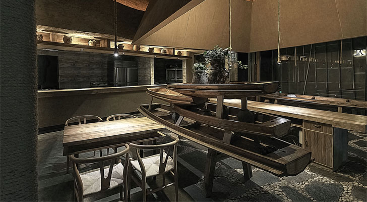 “pu zao restaurant Yiduan Shanghai Interior Design indiaartndesign”