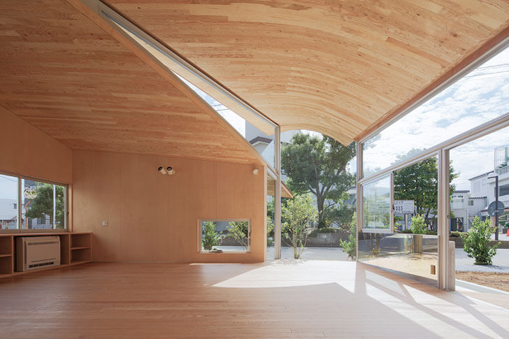 "wooden interiors Toranoko nursery Takashige Yamashita indiaartndesign"