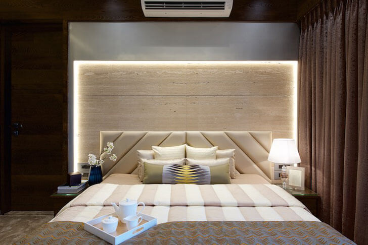 "luxurious bedroom amit shastri architects indiaartndesign"