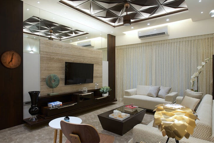 "plush living room amit shastri architects indiaartndesign"