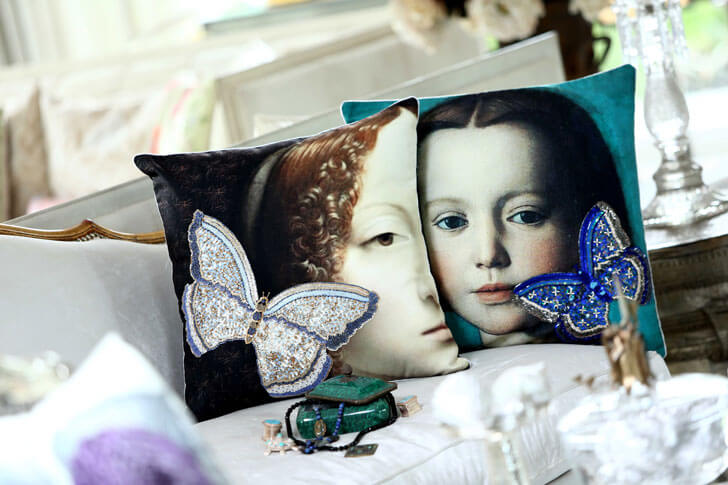 "cushions vintage collection casa pop indiaartndesign"