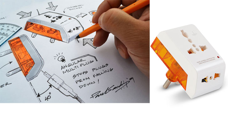 "concept sketch angular multiplug for GM designer paul sandip indiaartndesign"