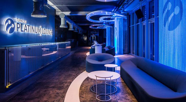"Turkcell Platinum Lounge Mimari studio indiaartndesign"