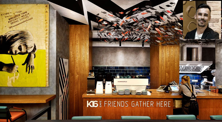 "K16 cafe allartsdesign indiaartndesign"