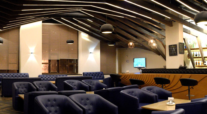 "interior pliant bar club 26 design plus architects indiaartndesign"