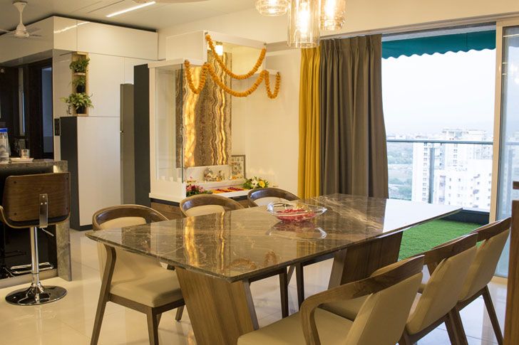 "dining area parag ainchwar cluster one indiaartndesign"