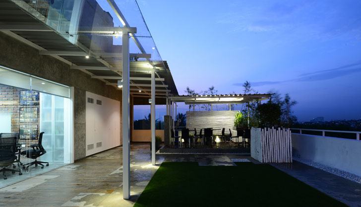 "terrace harish lakhani architects indiaartndesign"