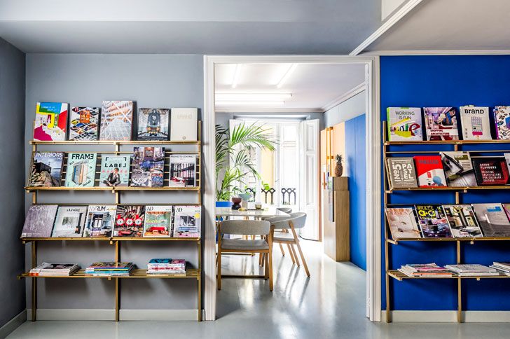 "bookshelves office masquespacio indiaartndesign"