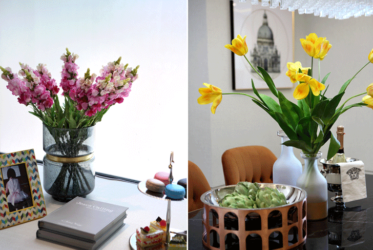 "floral displays Qianxun Design indiaartndesign"