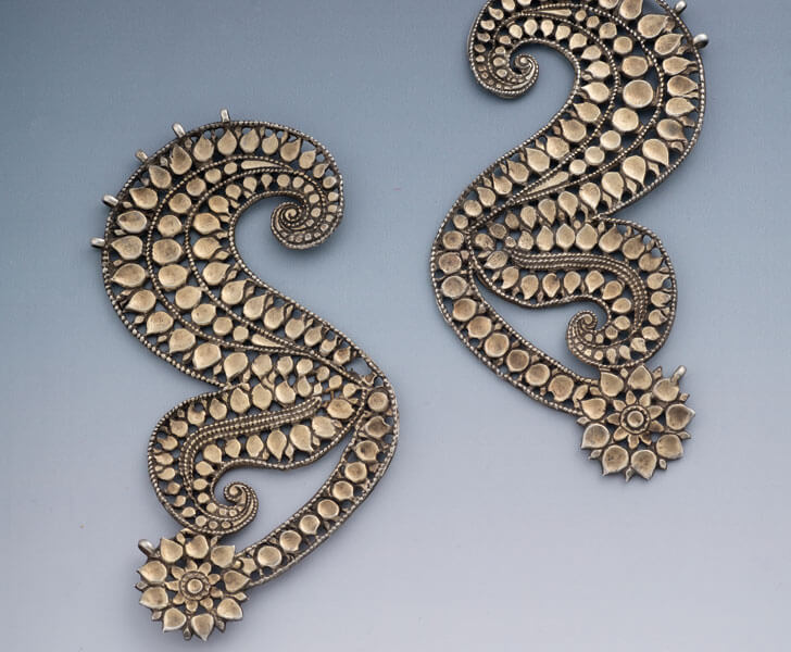 "deity earrings heritage amrapali museum indiaartndesign"