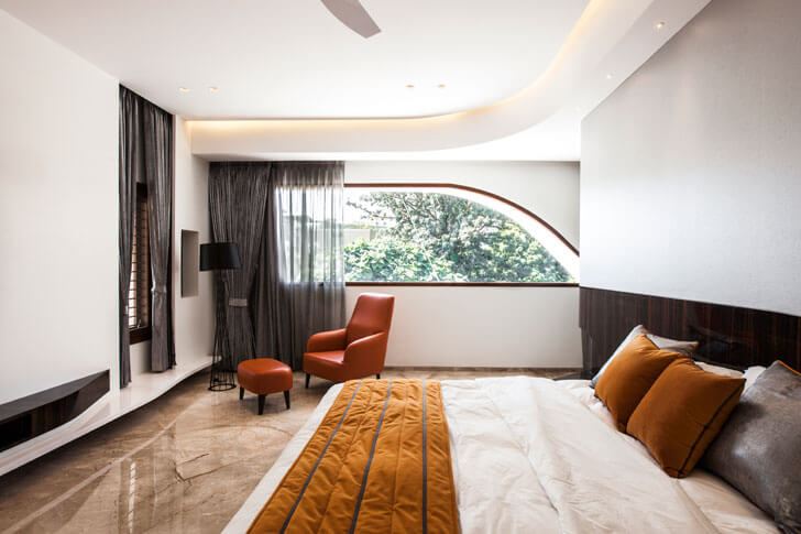 "bedroom cadence architects indiaartndesign"
