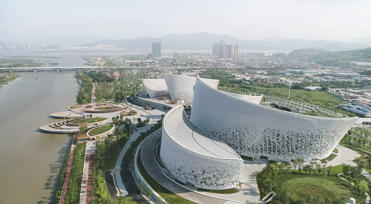 "Fuzhou Art centre PES Architects indiaartndesign"