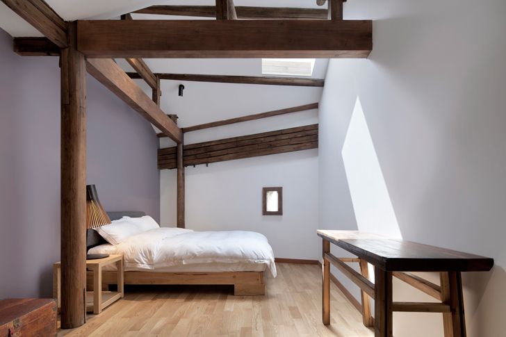 "guest suite Wuyuan Skywells hotel anySCALE architecture design studio indiaartndesign"