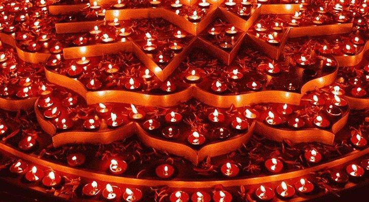 "diyas traditional touch diwali celebration indiaartnesign"