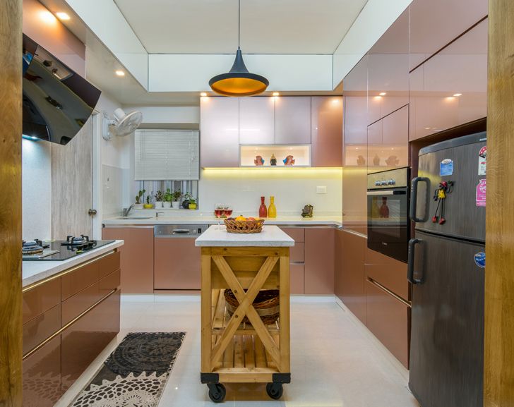 "kitchen interiors by ranjani IBR designs indiaartndesign"
