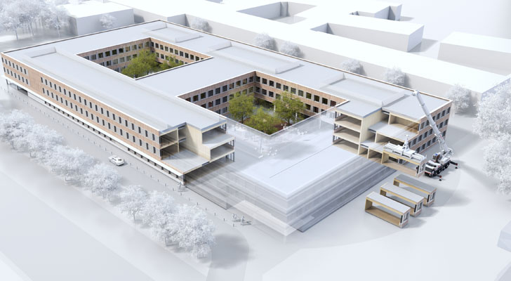 "modular construction frankfurt school gmp indiaartndesign"