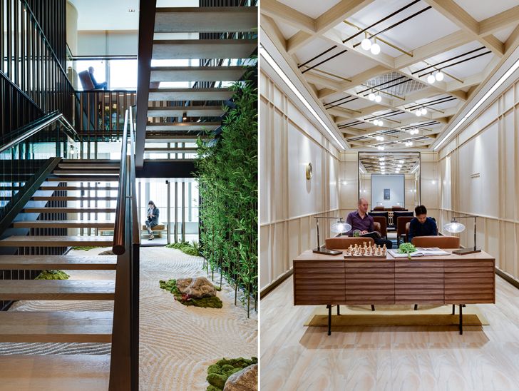 "stairs Cohesion co working space SHH architects indiaartndesign"